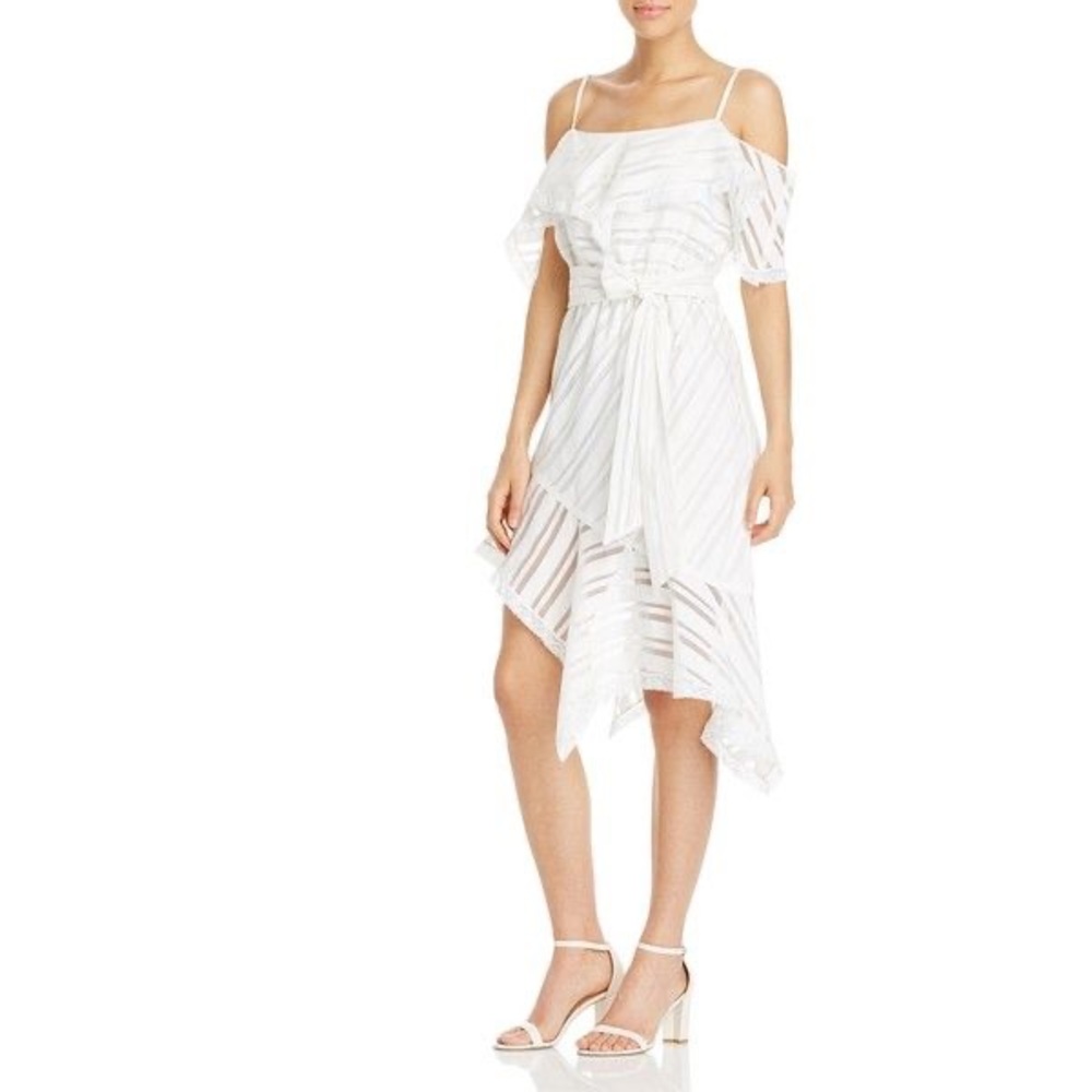 Brand New White Bloomingdale’s Dress